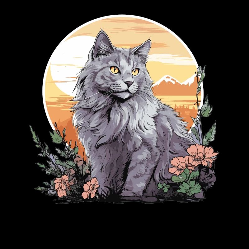 Chaton Nebelung Chat Nebelung