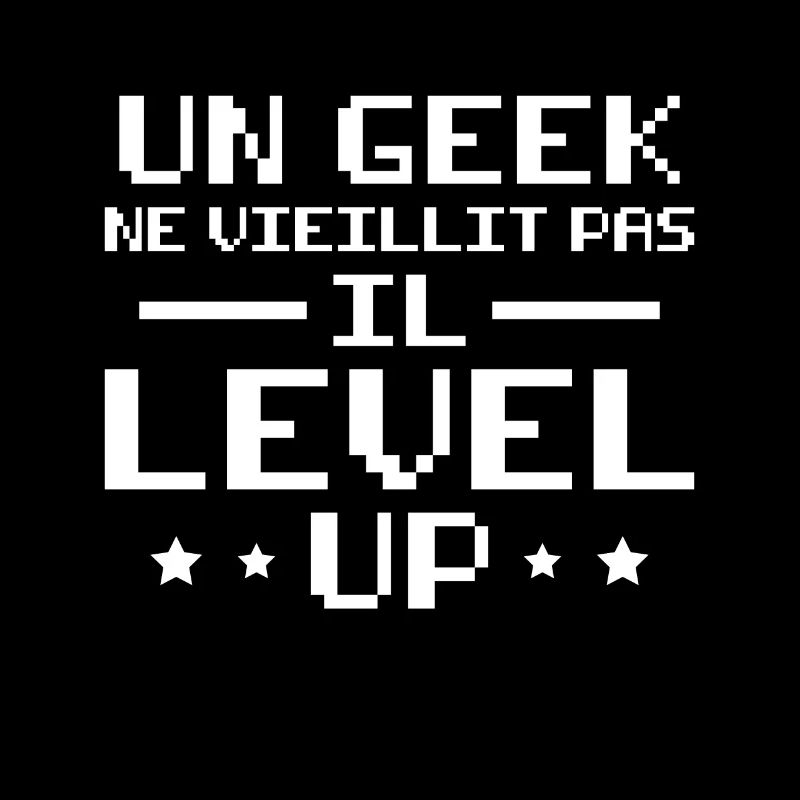 A geek doesn't get old he level up