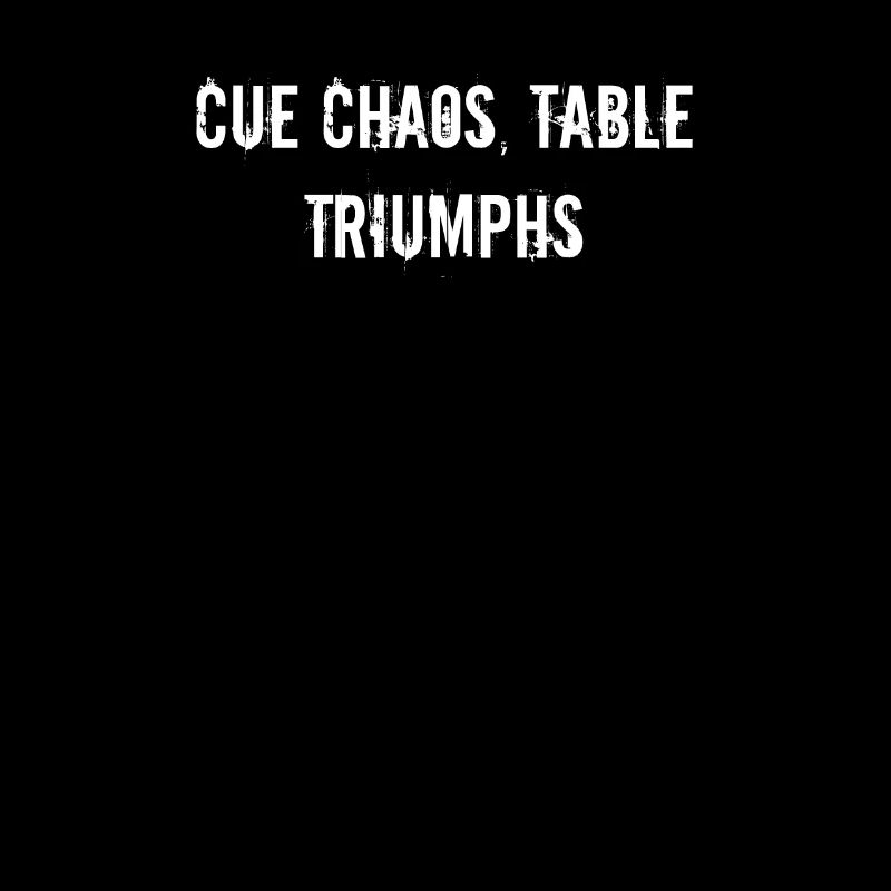 Billard - Chaos de queue, triomphes de la table
