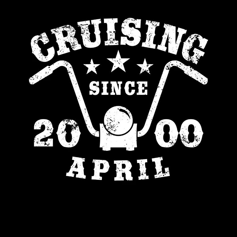 Cruising Biker Birthday April 2000 Motorcycle