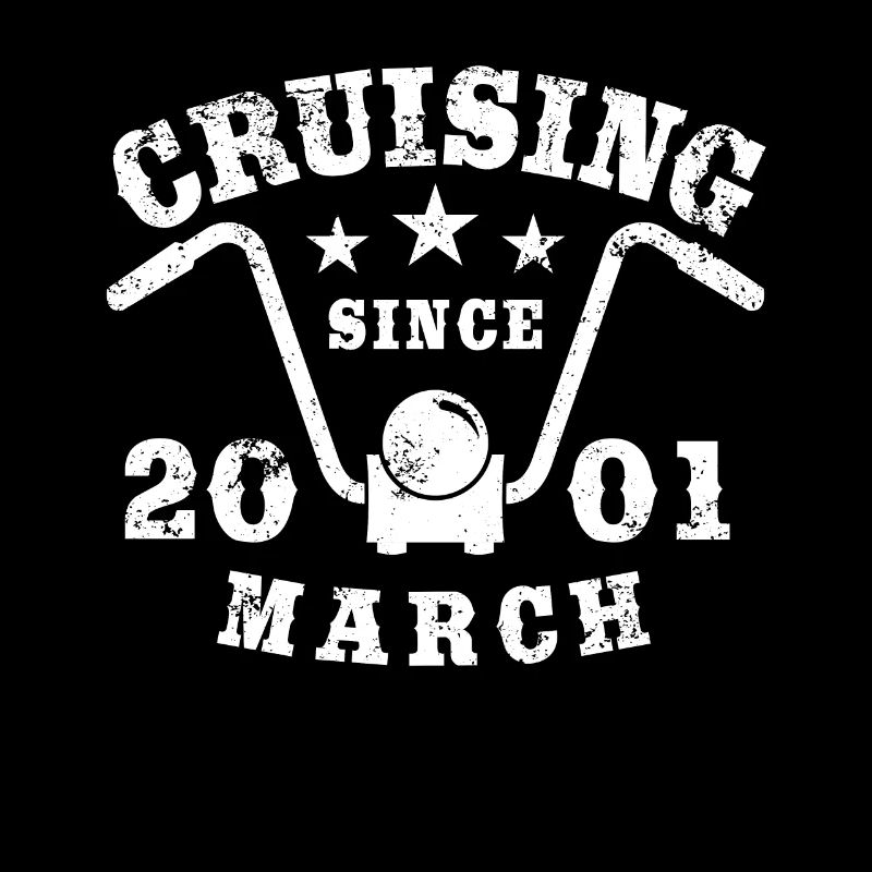 Cruising Biker Geburtstag März 2001 Motorrad