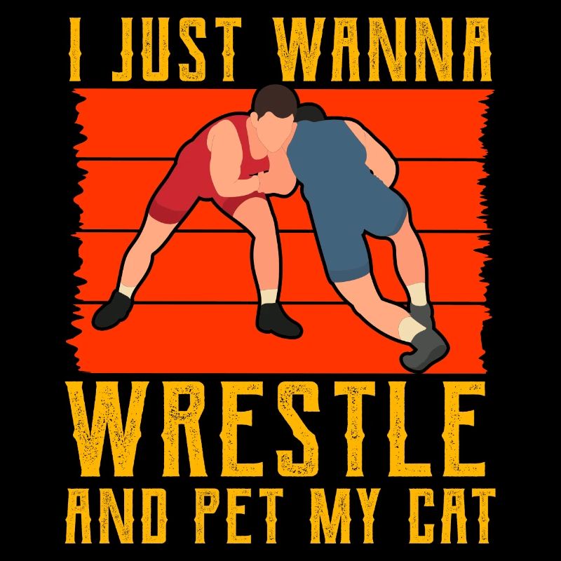 Je veux juste lutter et caresser mon chat