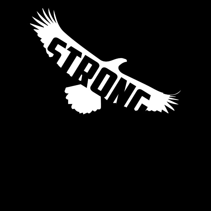 Soar With Strength and Pride Bold White Eagle