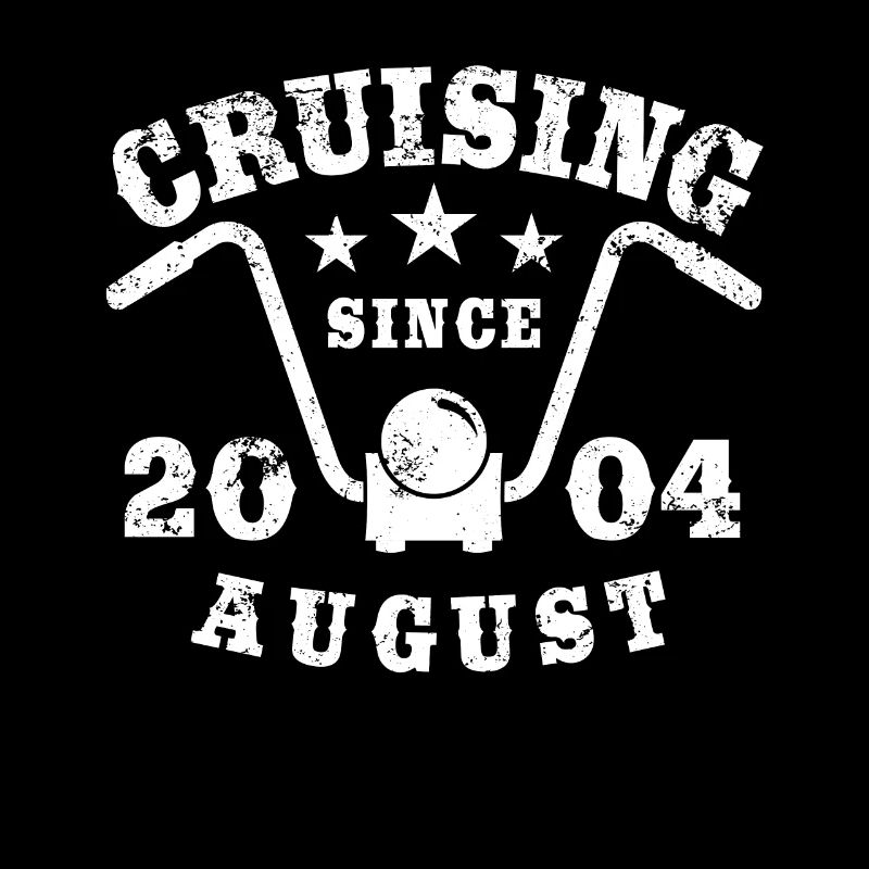 Cruising Biker Geburtstag August 2004 Motorrad