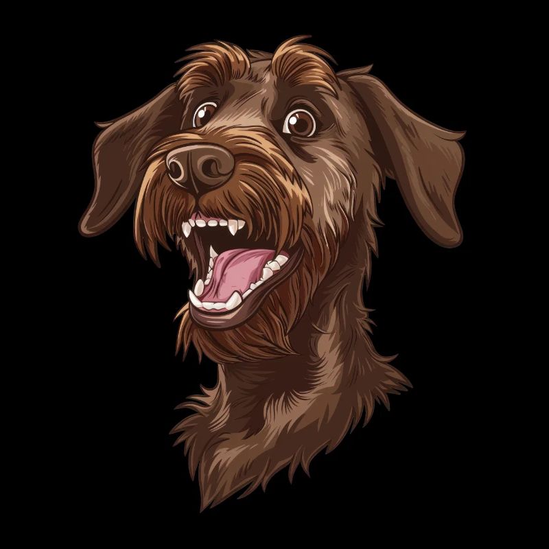 Deutsch Stichelhaar | German roughhaired pointer