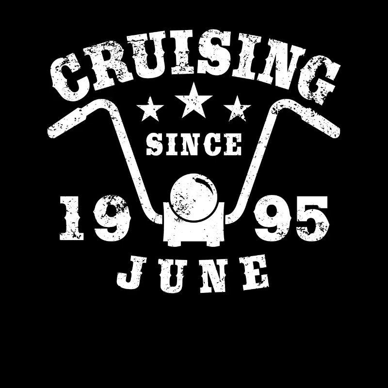 Cruising Biker Geburtstag Juni 1995 Motorrad