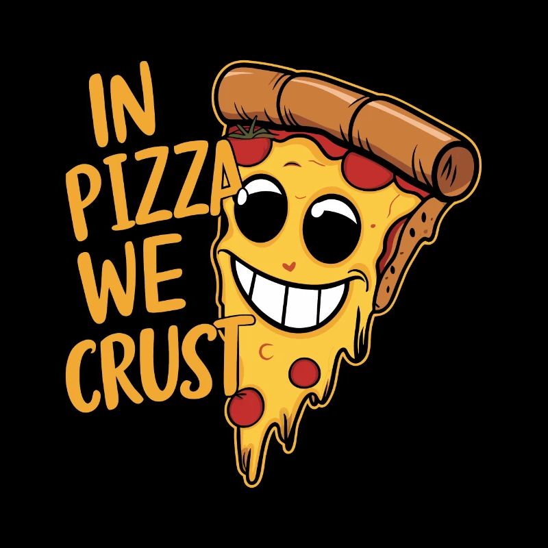 IN DER PIZZA KRUSTEN WIR