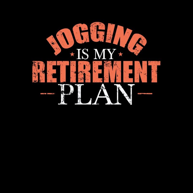 Le jogging est mon plan de travail