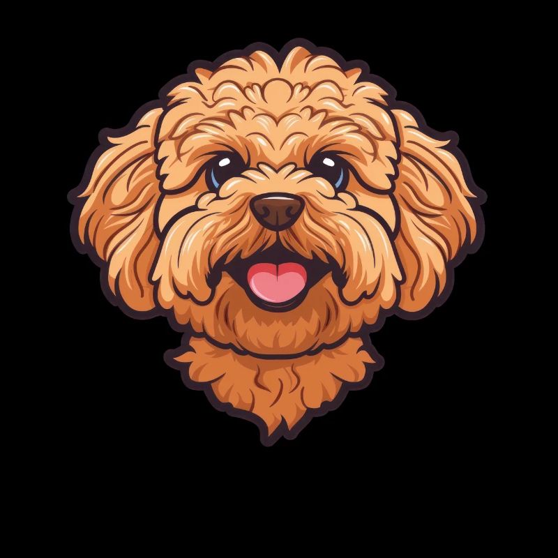 Maltipoo | Illustration de dessin animé