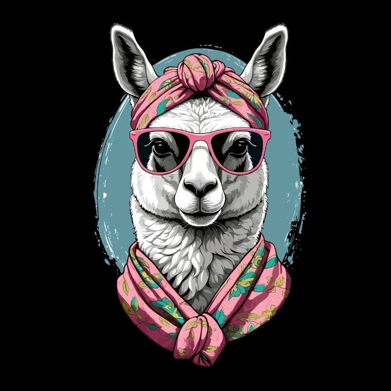 Lama Liebende Mama Lustiges Alpaca Muttertag