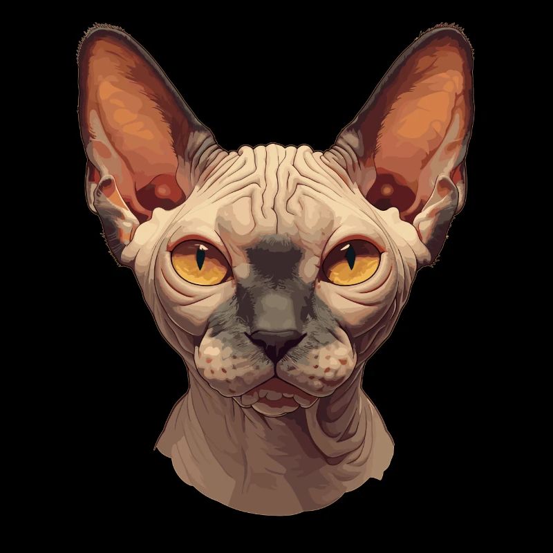 Sphynx Kätzchen Sphynx Katze