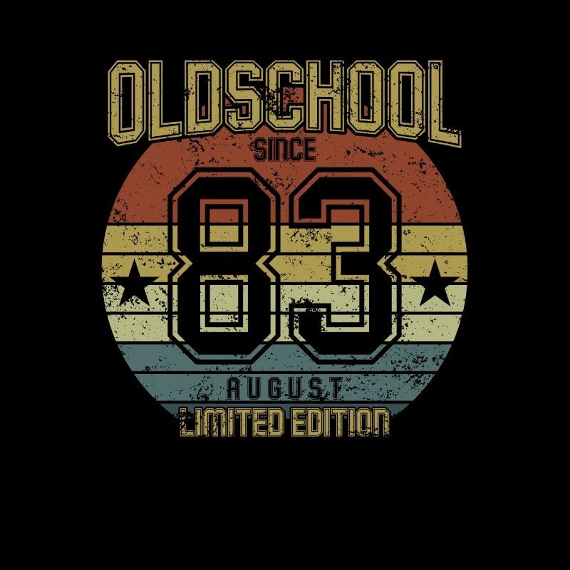 August 1983 - Birthday in August Oldschool