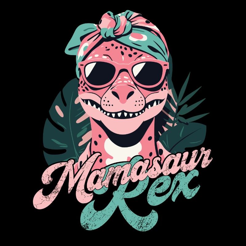 Mamasaur Rex Lustige Dinosaurier Mutter Style