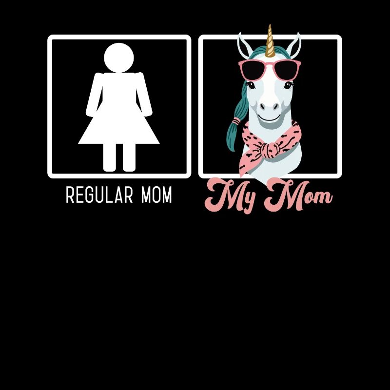 Lustiger Mutter Vergleich Einhorn Mama