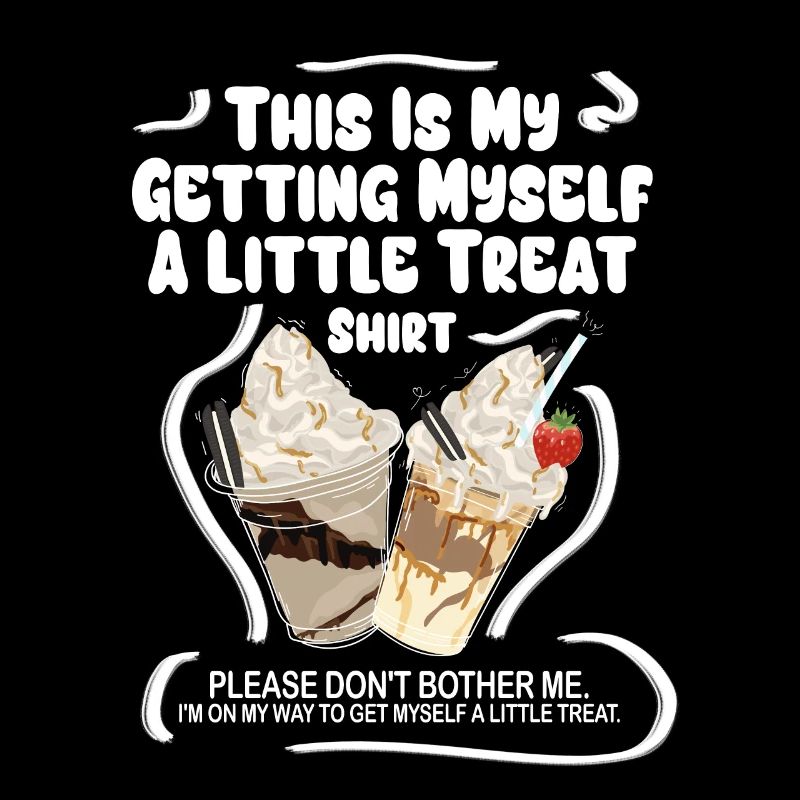 Cremiges Eisbecher-Dessert Stört mich nicht