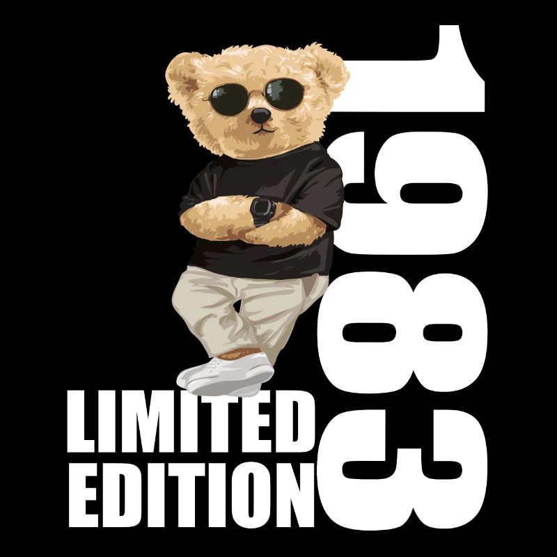 Limited Edition 1983 Bär Bären Geburtstag 1983