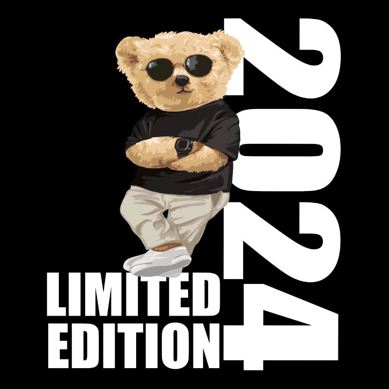 Limited Edition 2024 Bär Bären Geburtstag 2024