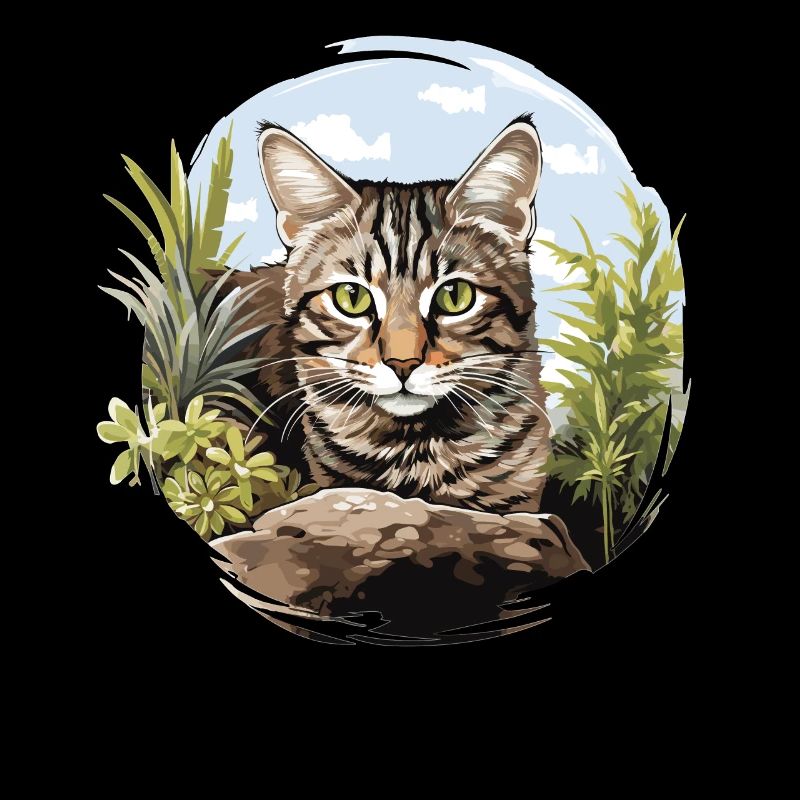 Tabby Kätzchen Tabby Katze