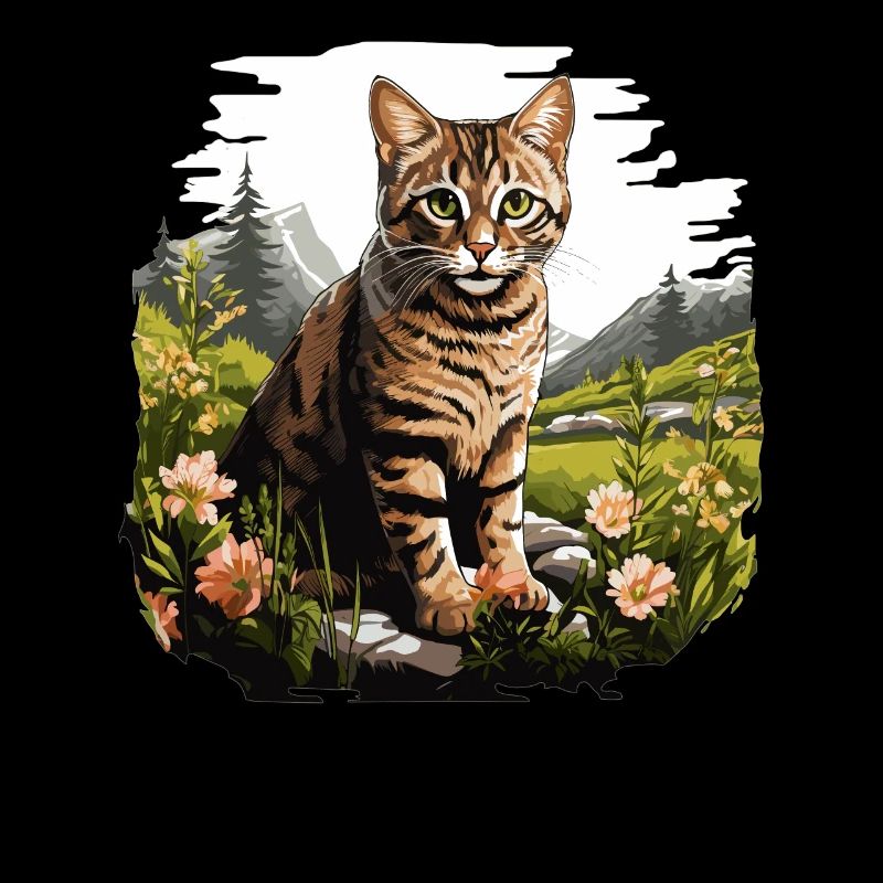 Tabby Kätzchen Tabby Katze