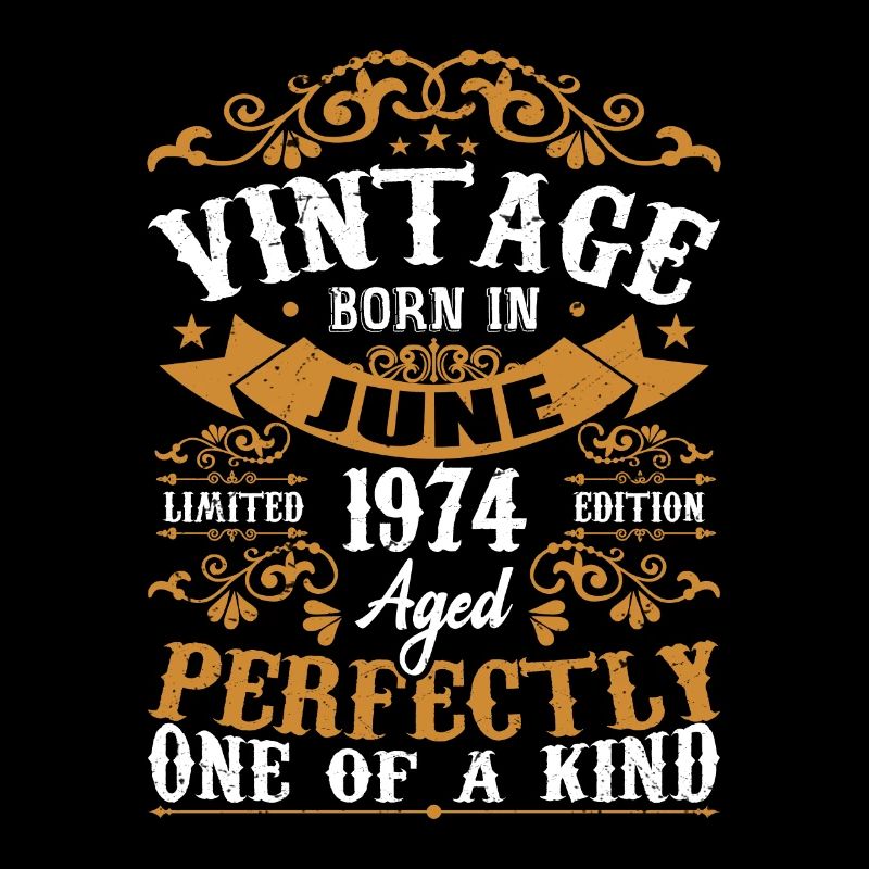 Geschenk Juni 1974 Geburtstag Juni 1974 Juni 1974