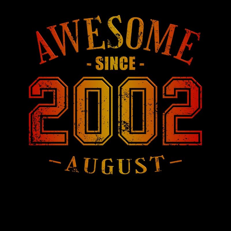 Août 2002 - Anniversaire en août Génial