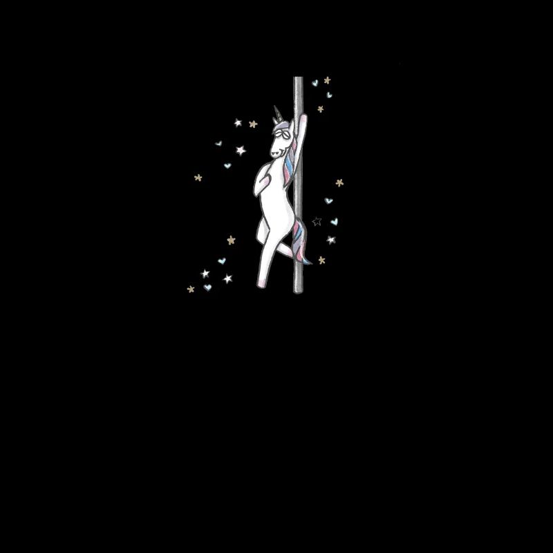 Pole Dance Einhorn Lustiger Regenbogen Magisches Einhorn