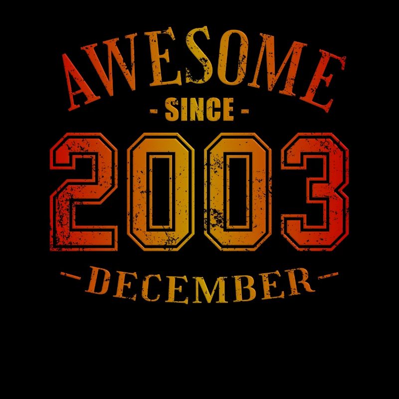 Décembre 2003 - Anniversaire en décembre Génial