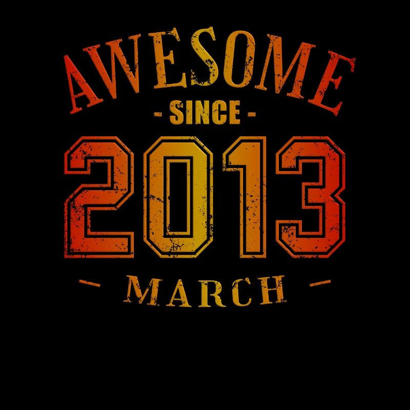 March 2013 - Geburtstag im März Awesome