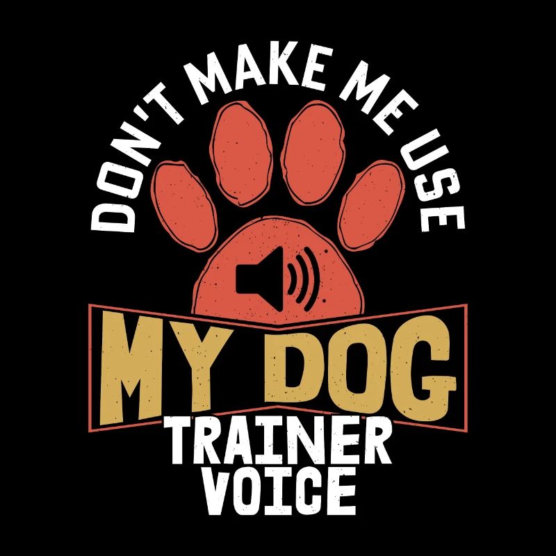 Ne me faites pas utiliser mon dresseur de chiens Entraînement vocal b