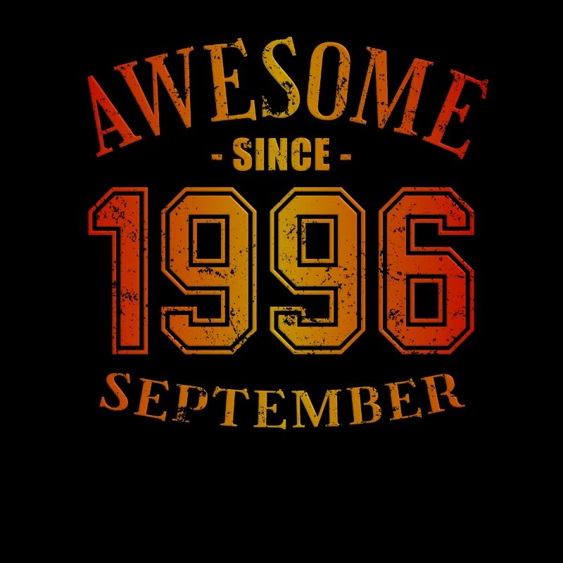 September 1996 - Geburtstag im September Awesome
