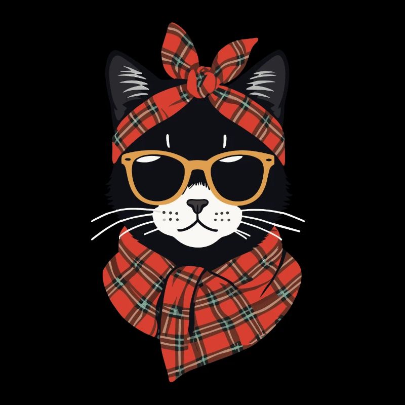 Chat mignon maman amoureux des chats style maman