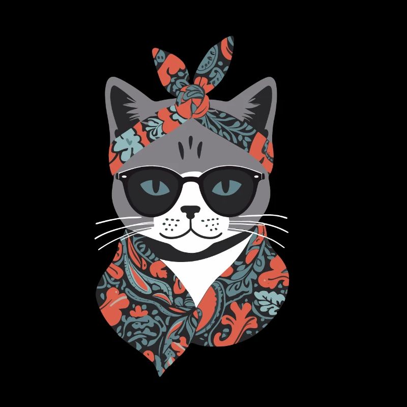 Chat mignon maman amoureux des chats style maman