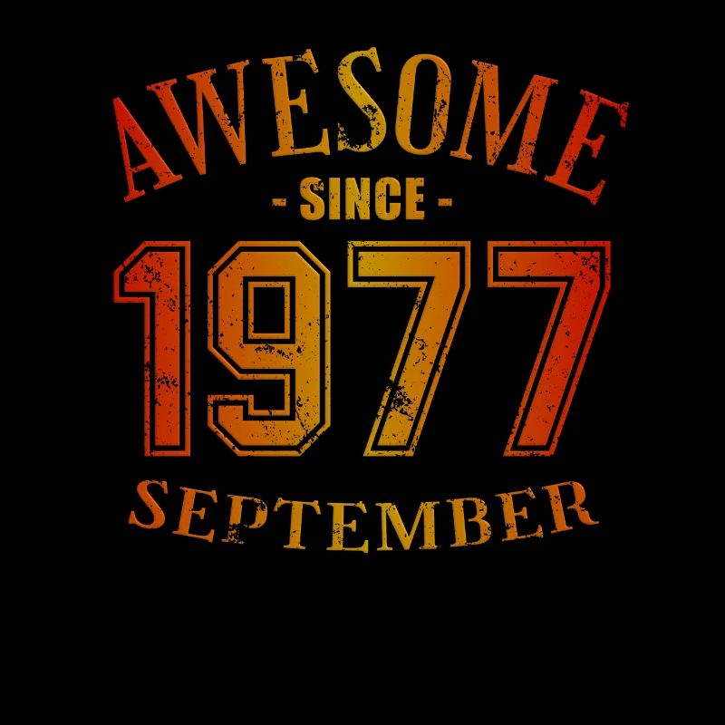 September 1977 - Geburtstag im September Awesome