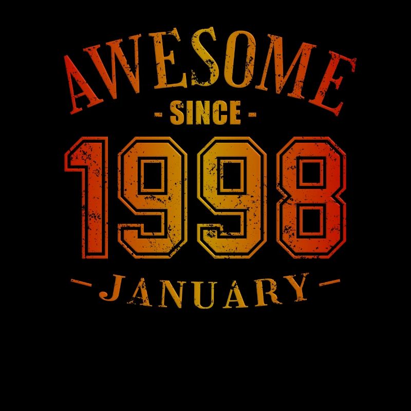 January 1998 - Geburtstag im Januar Awesome