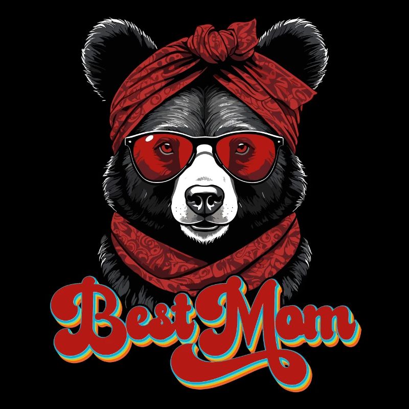 Lustiger Mama Bär Mutter Bärin Muttertag