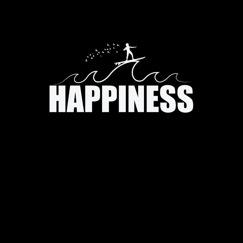 Happiness Surfing Surfing on Wave