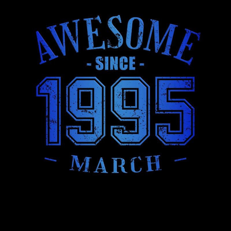 Mars 1995 - Anniversaire en mars Génial