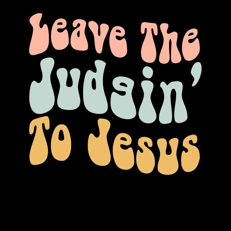 Überlassen Sie das Urteil Jesus