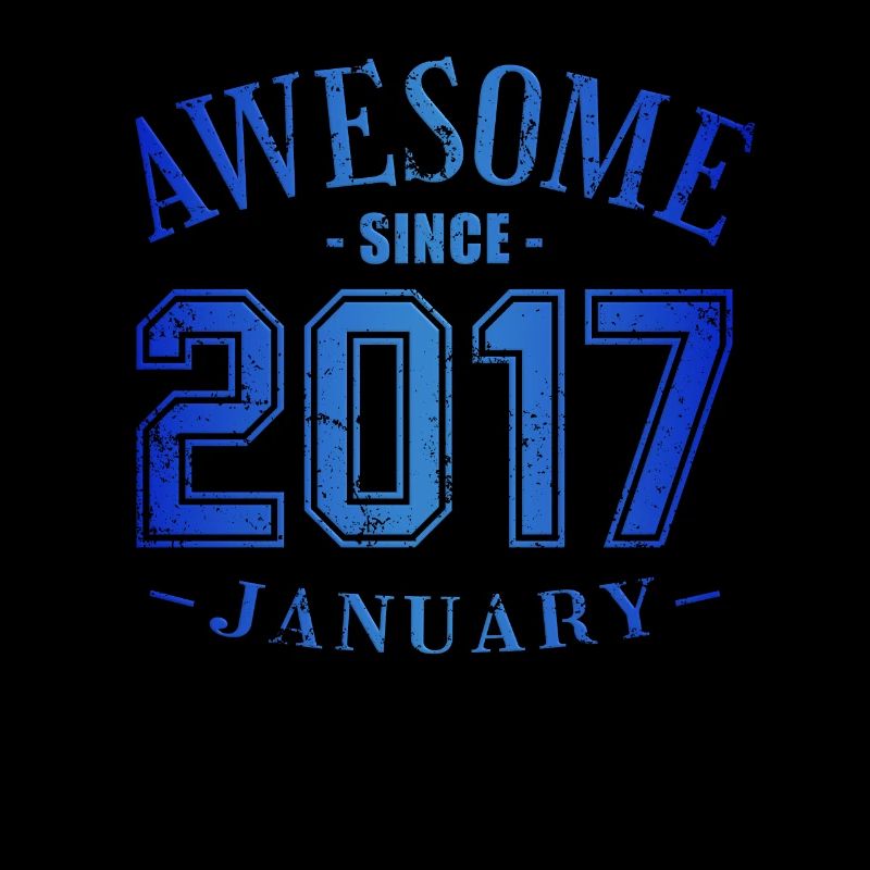 January 2017 - Birthday in January Awesome