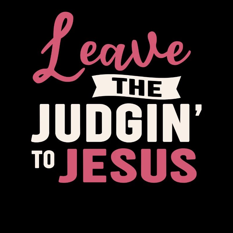 Überlassen Sie das Urteil Jesus