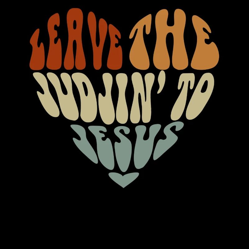 Überlassen Sie das Urteil Jesus