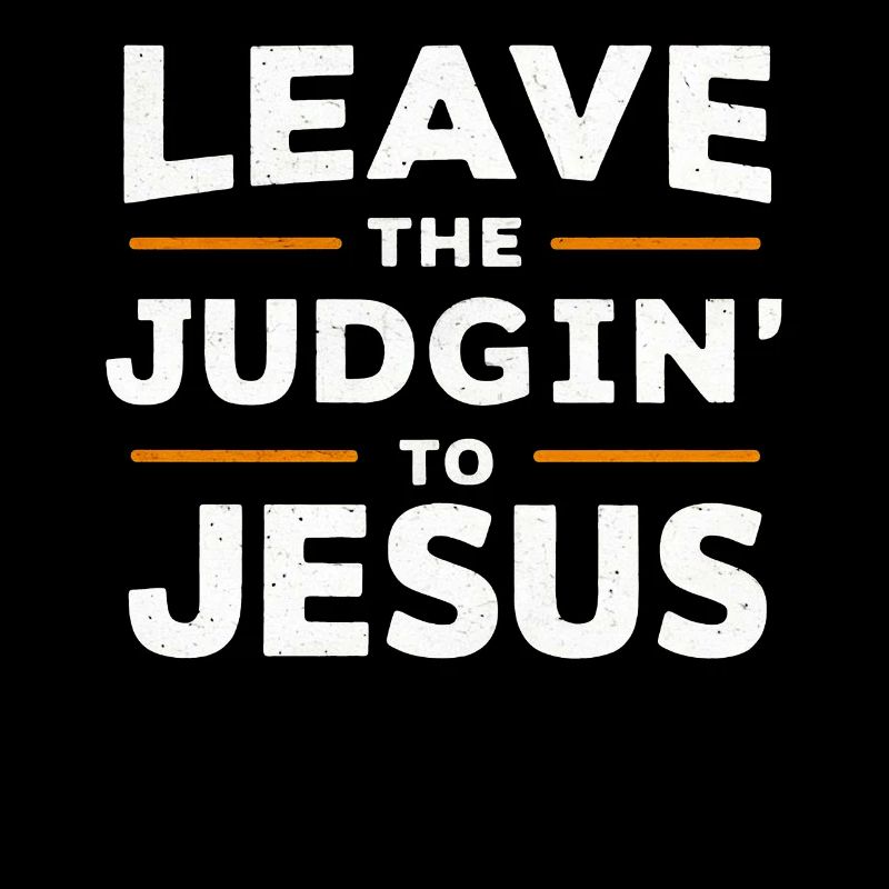 Überlassen Sie das Urteil Jesus