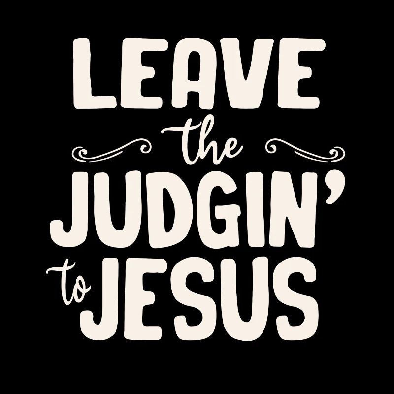 Überlassen Sie das Urteil Jesus