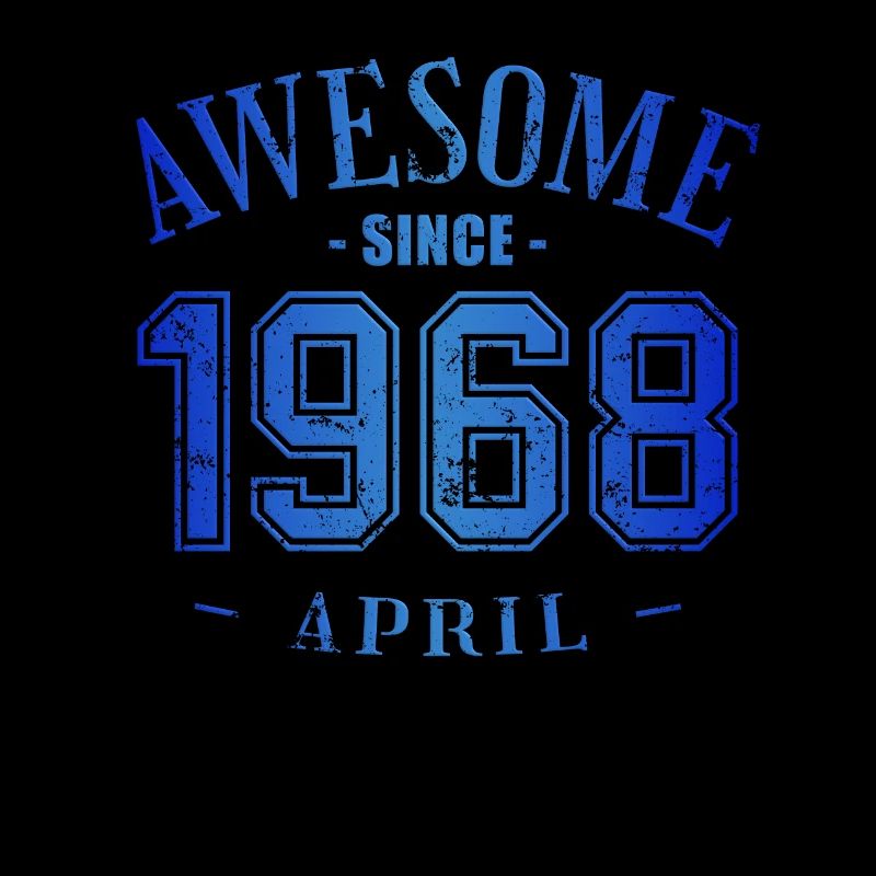 April 1968 - April's Birthday Awesome