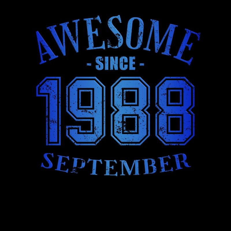 September 1988 - Geburtstag im September Awesome