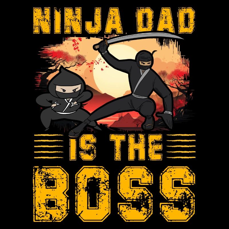 Ninja Dad ist der Häuptling