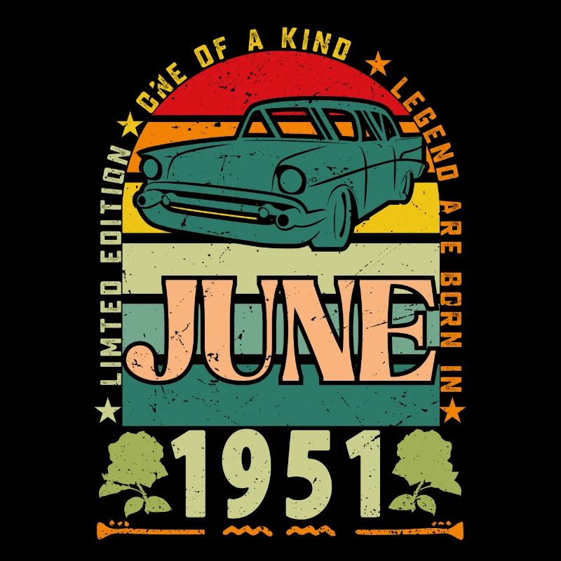 Juni 1951 Geburtstagsgeschenk. Juni 1951 Juni 1951