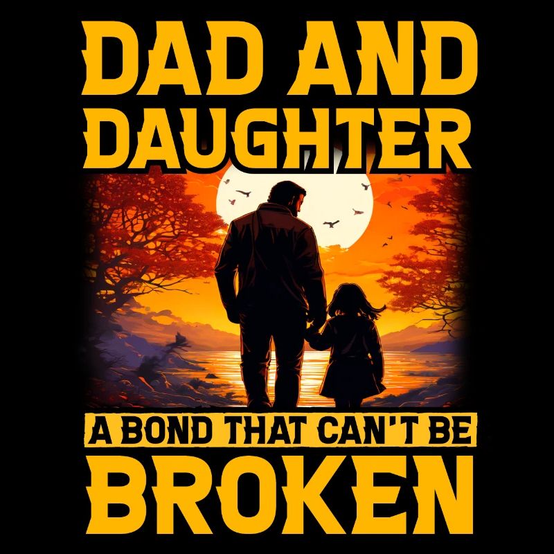 Dad and Daughter a bond that can't be broken