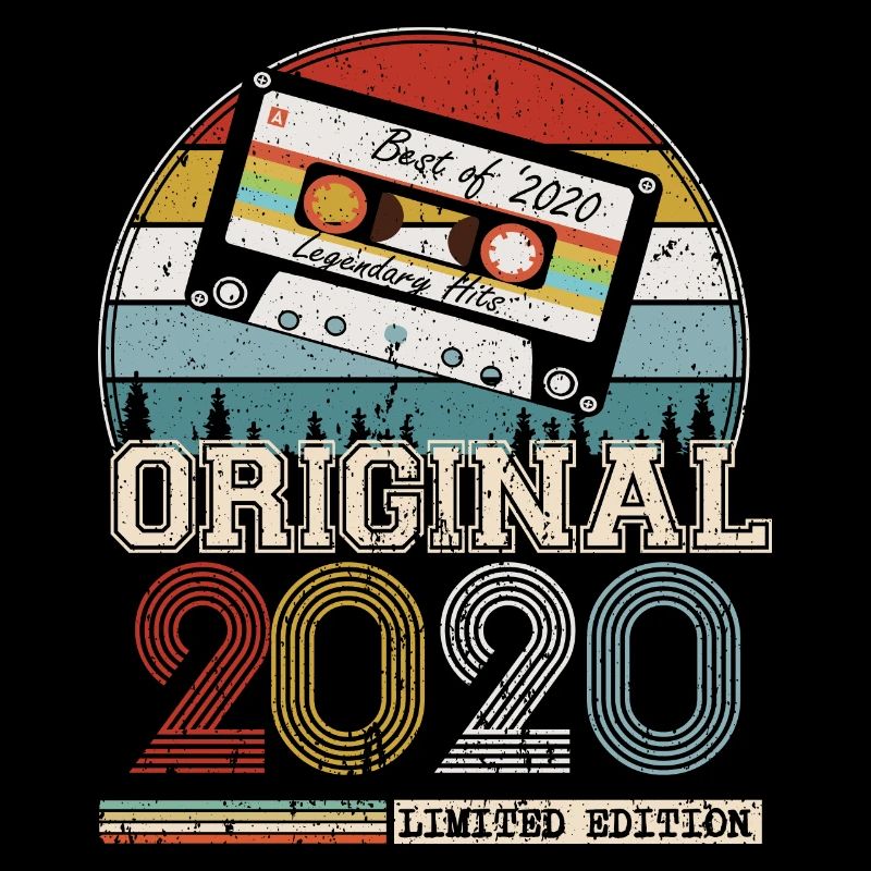 Vintage 2020 4 Year Anniversary Gift
