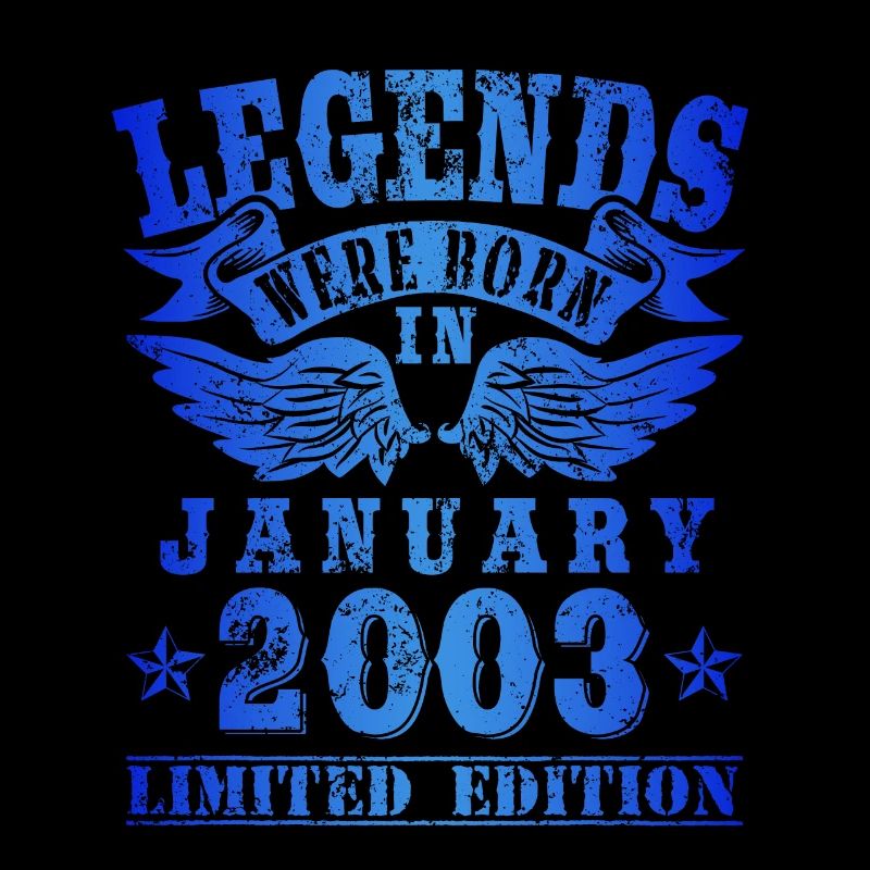 Legends est né en Janvier 2003 Anniversaire
